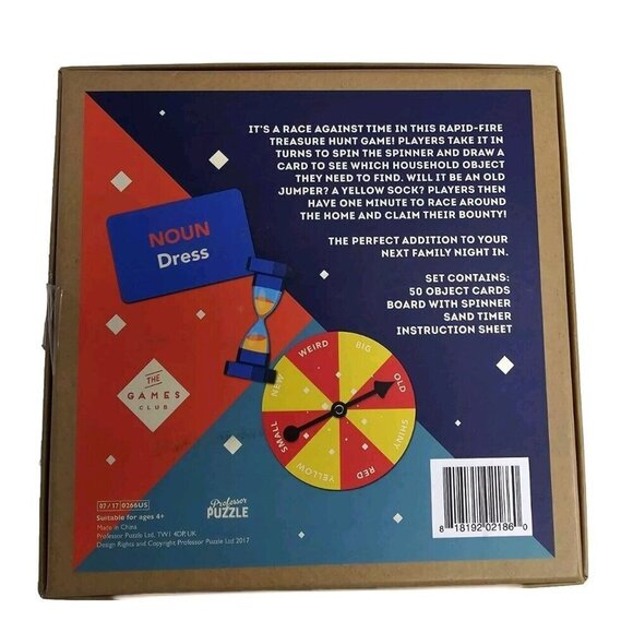 TREASURE‎ HUNT The Wacky Scavenger Party Game Homeschool Language Arts English - Picture 4 of 4